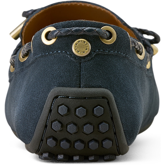 2026 Ariat Womens Margot Driving Moccasion Shoe 10074230 - Navy Suede